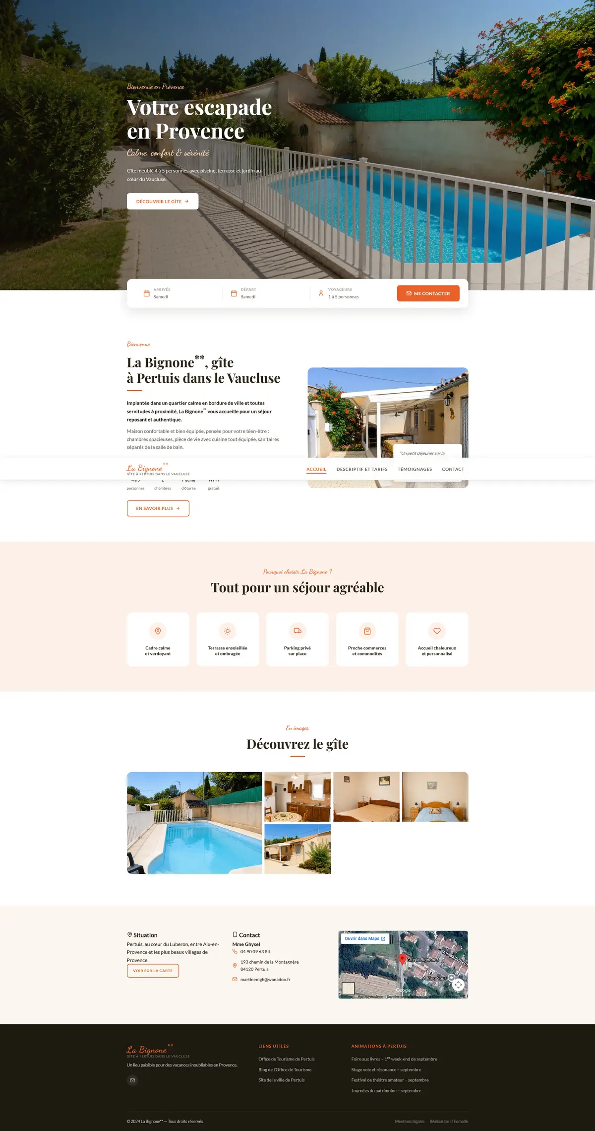 Gîte La Bignone